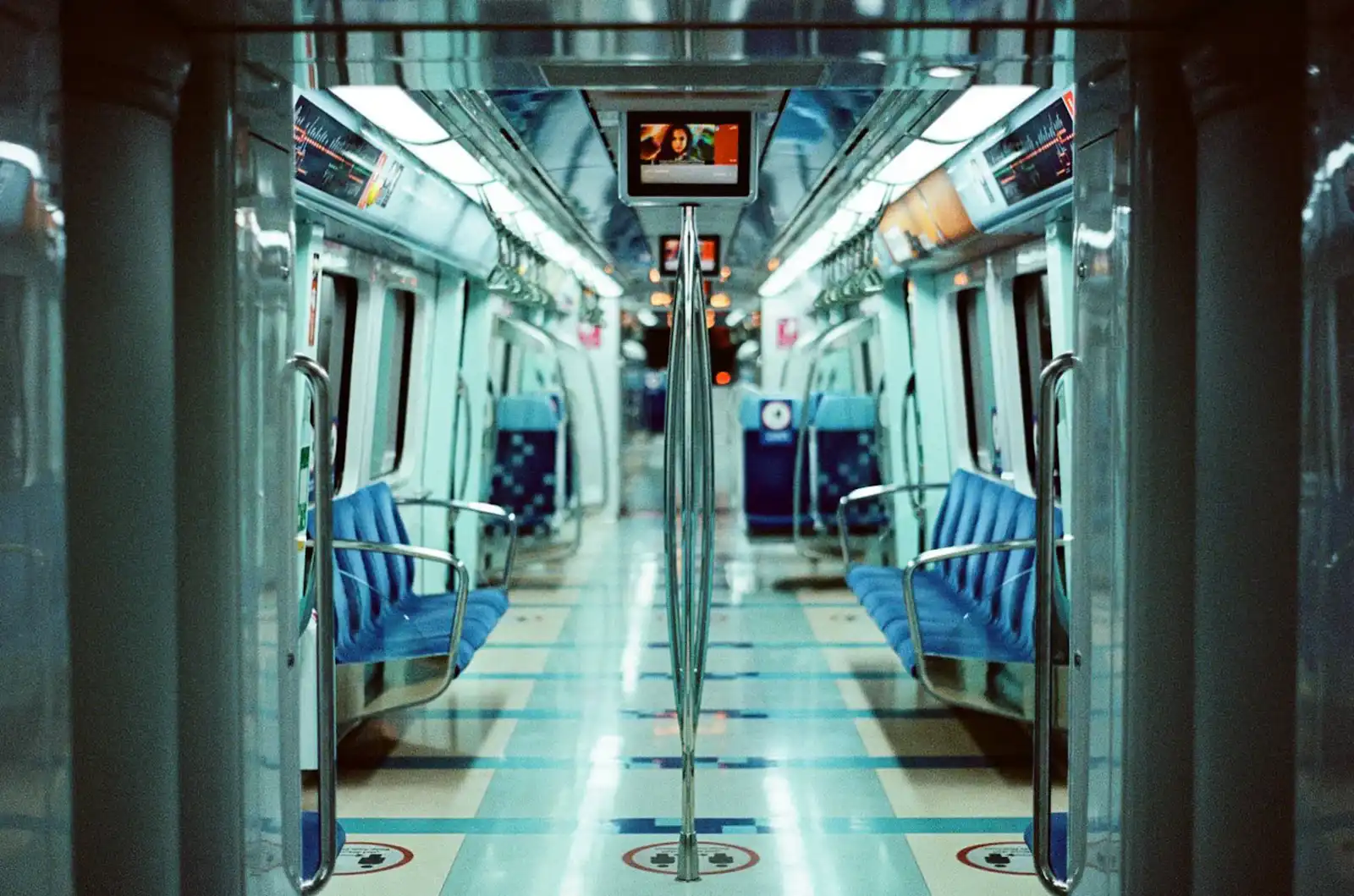 dubai metro train interior transport network 2026