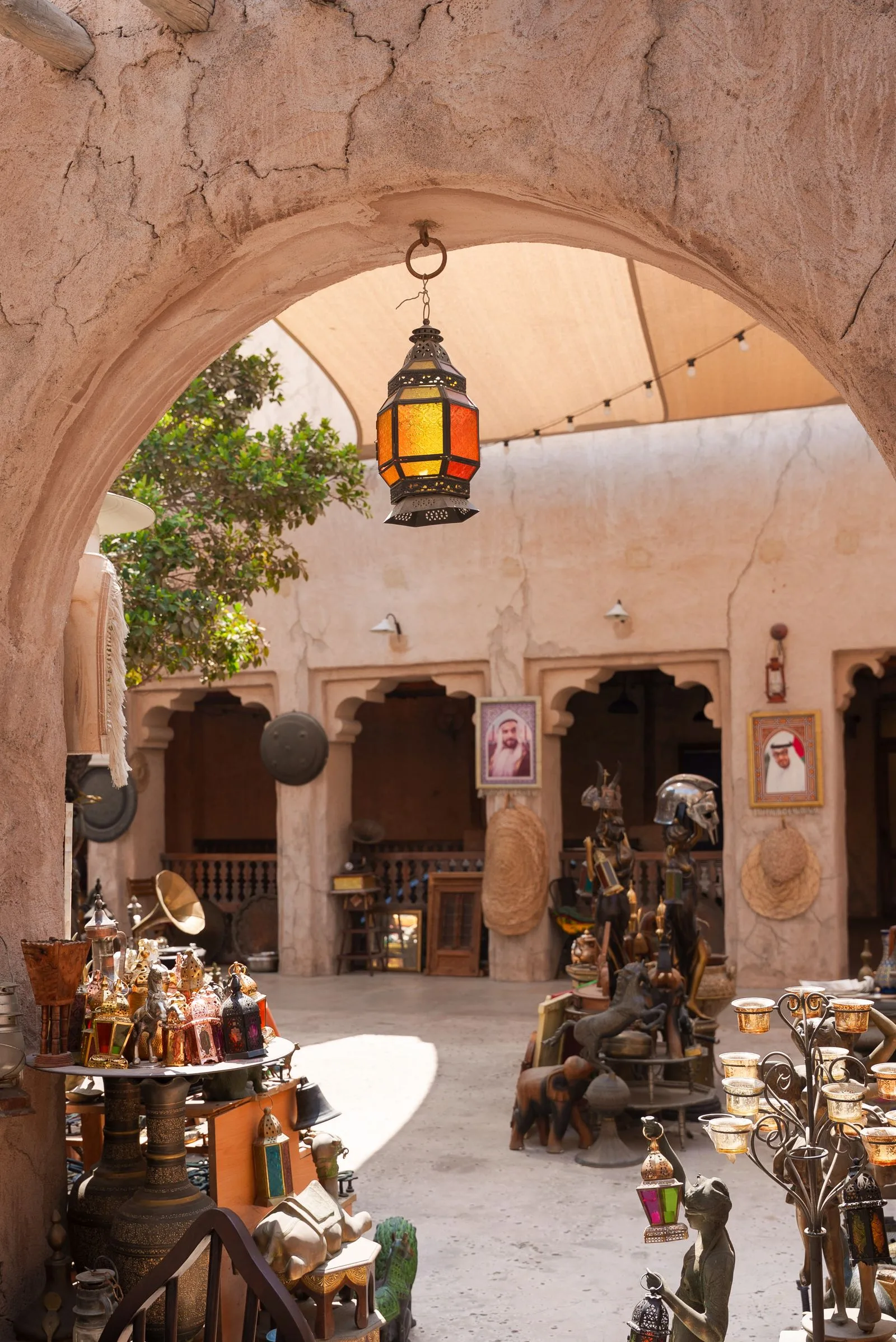 traditional souk bazaar dubai old town